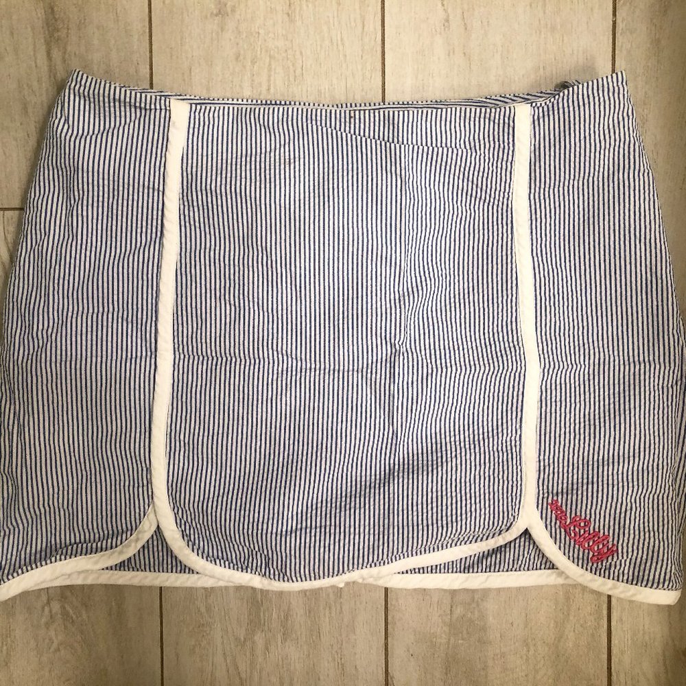 Blue Seersucker Lilly Pulitzer Skort